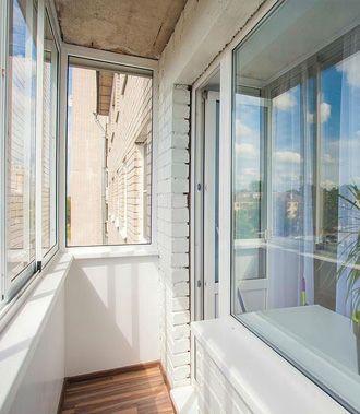 Остекление балконов в Кубинке